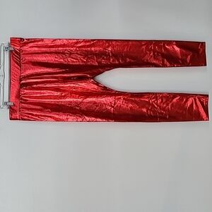 Zoe + Liv Red Leggings